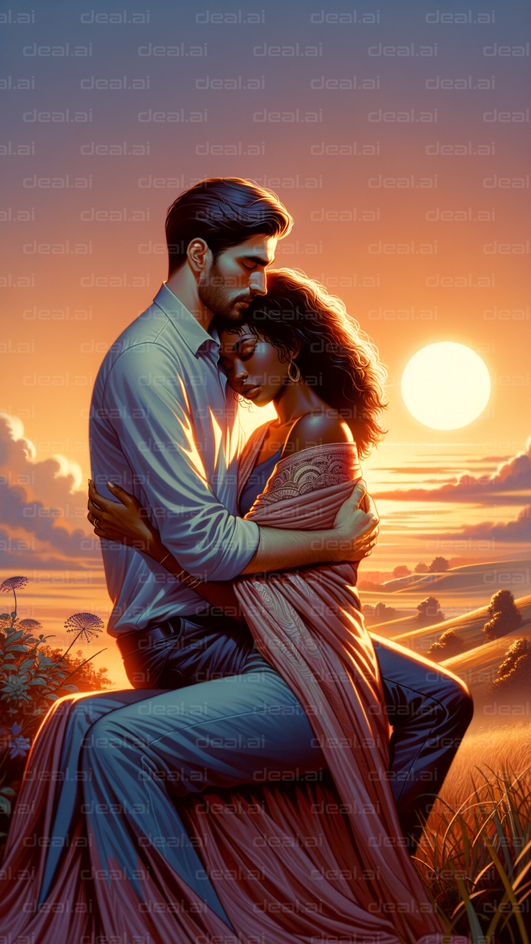 Sunset Embrace