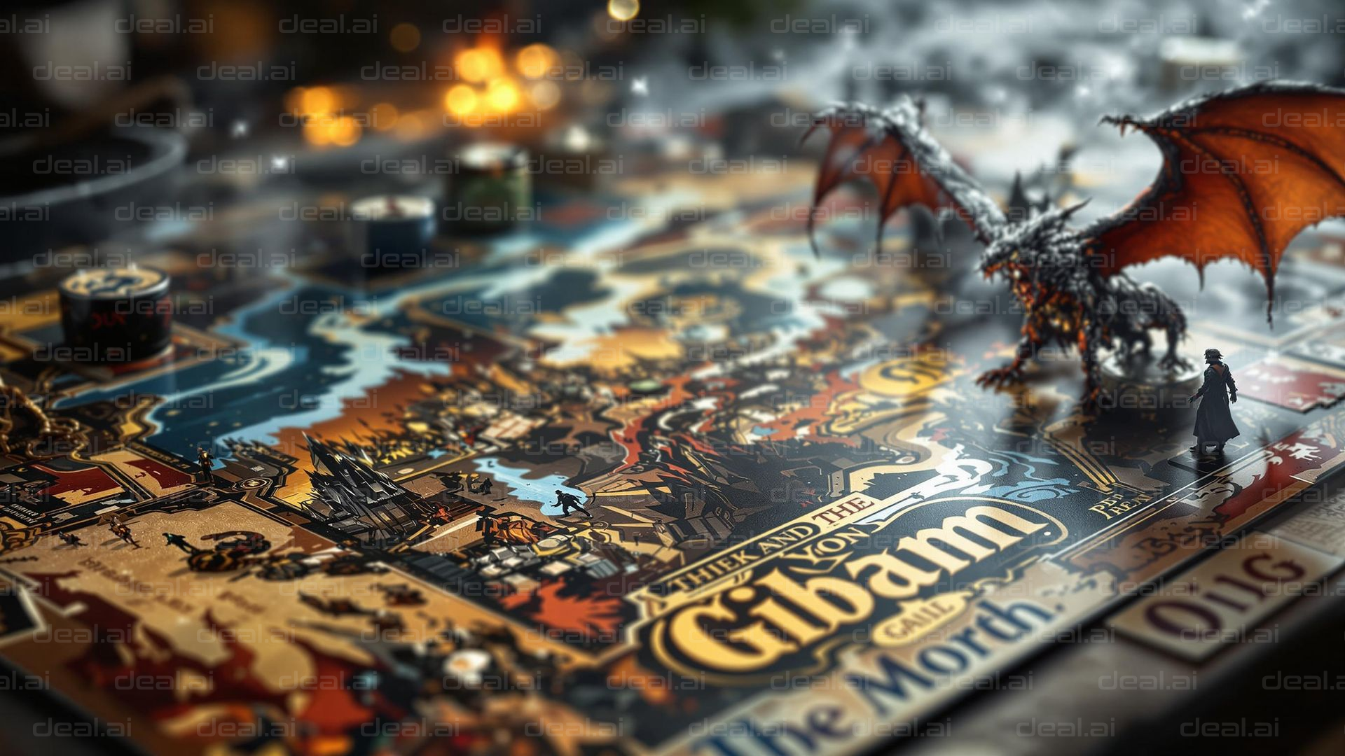 Epic Fantasy Board Game Adventure