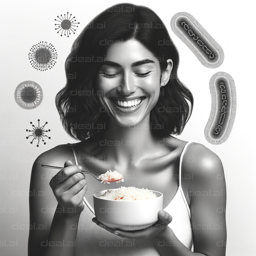 "Enjoying a Healthy Meal with Probiotics"