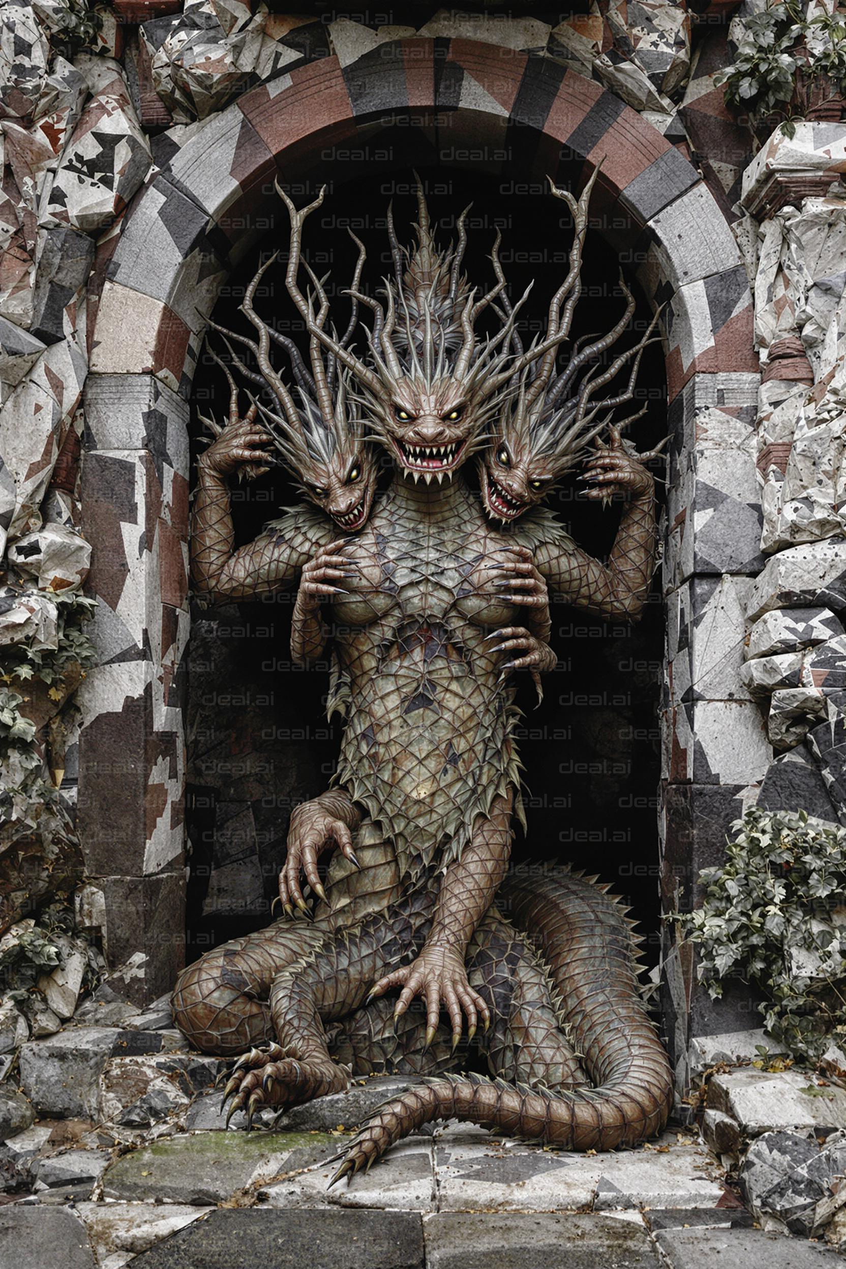 "Three-Headed Dragon Emerges"