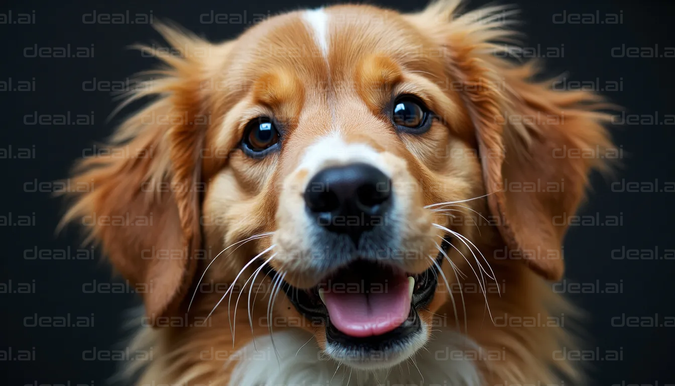 Happy Dog Smiling at the Camera