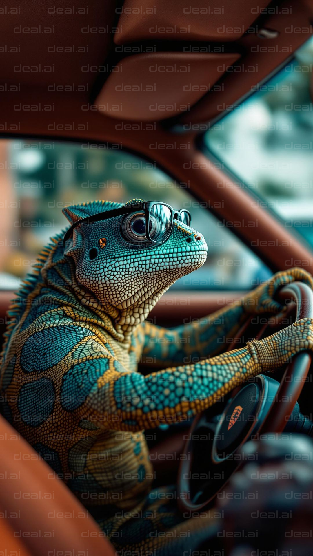 "Lizard Chauffeur Adventure"