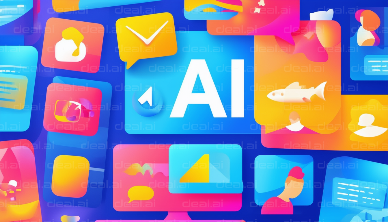 "AI Technology Icons and Graphics"