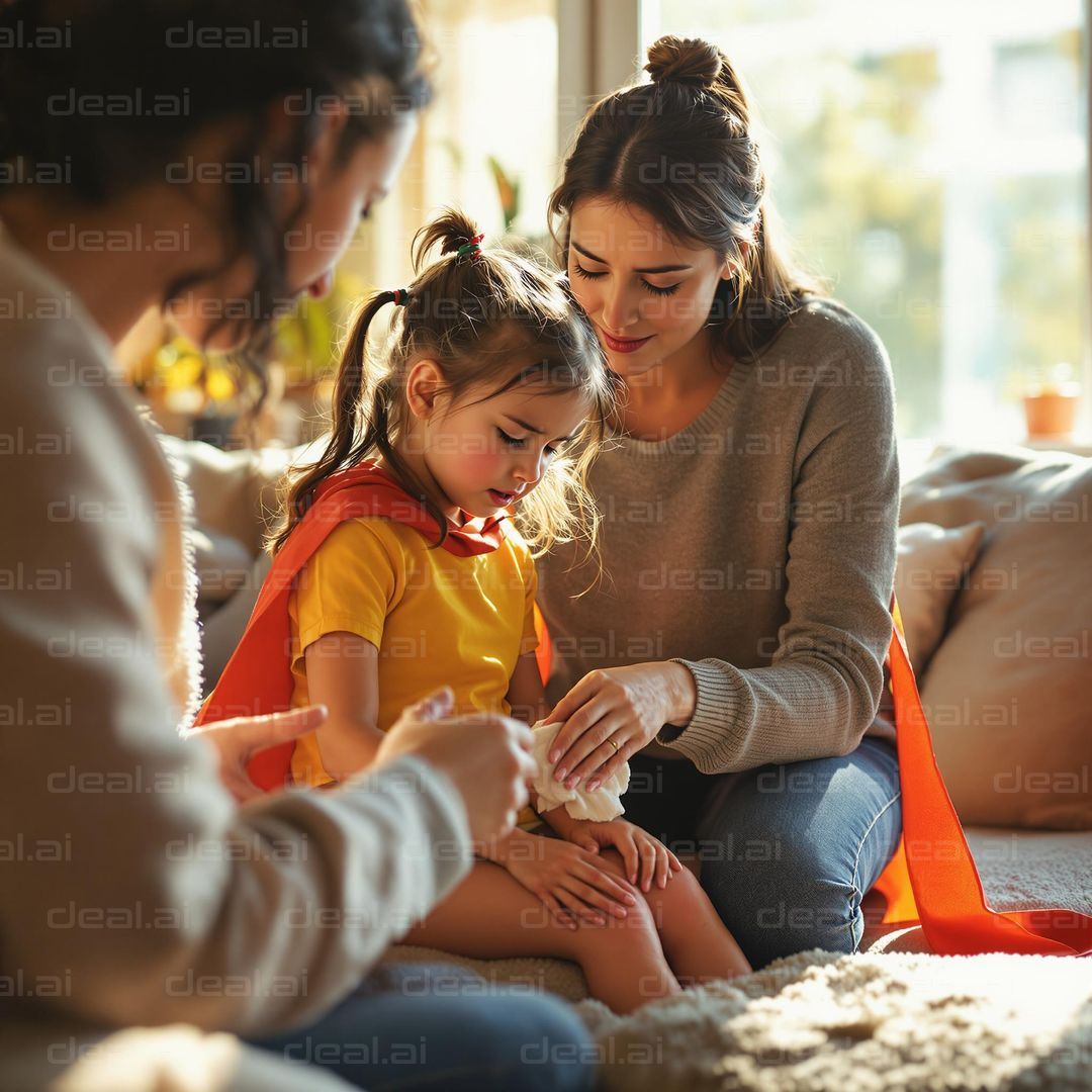 Tender Care for Superhero Kid