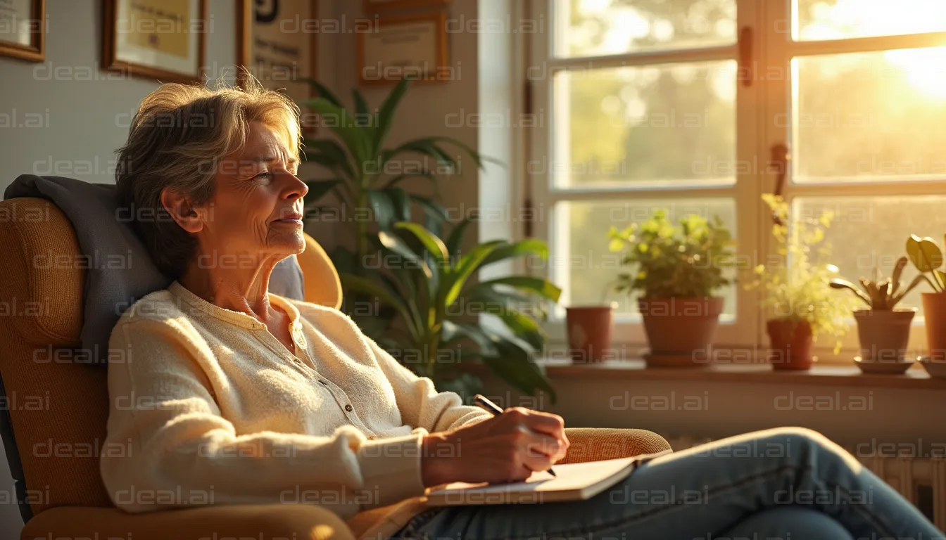 "Relaxing with Sunshine and Plants"