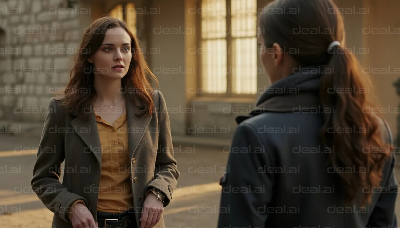 Confrontation in Sunlit Setting