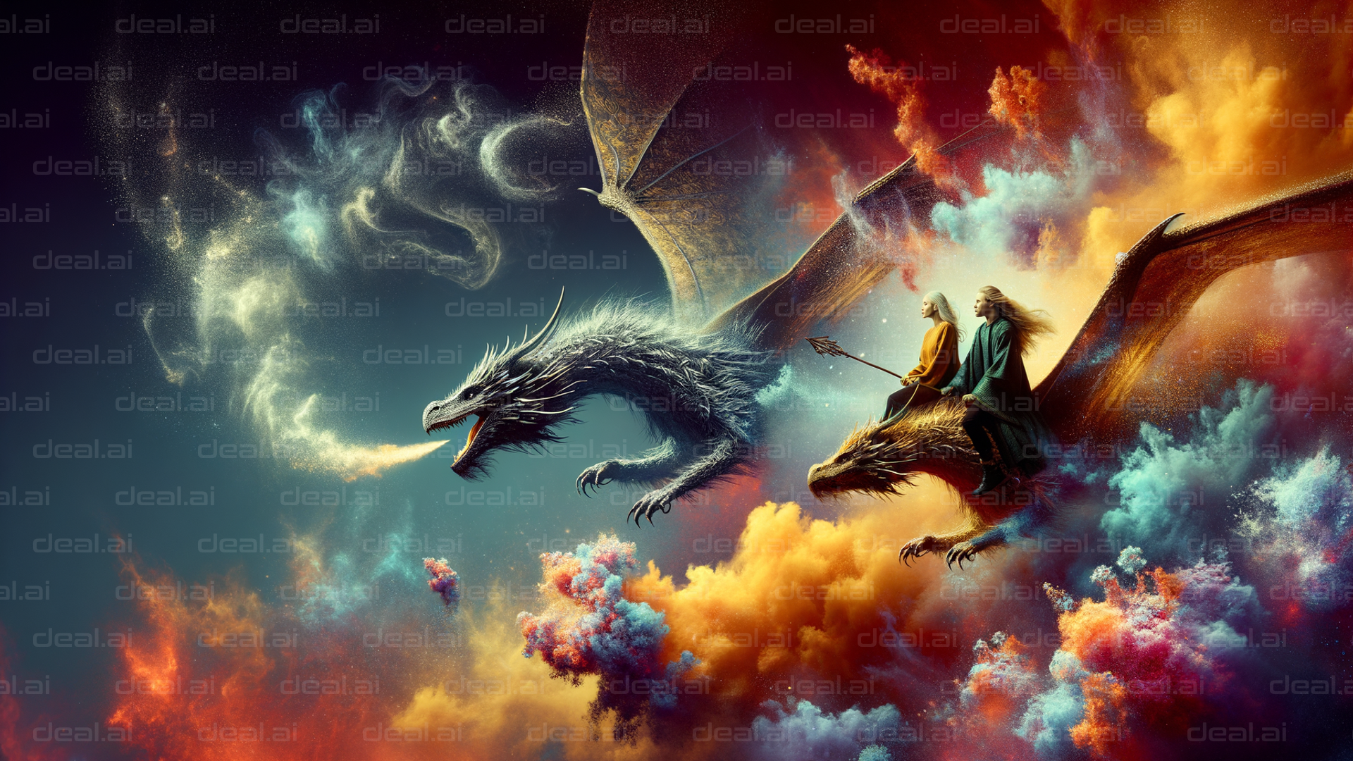 "Riders Amongst the Dragons"