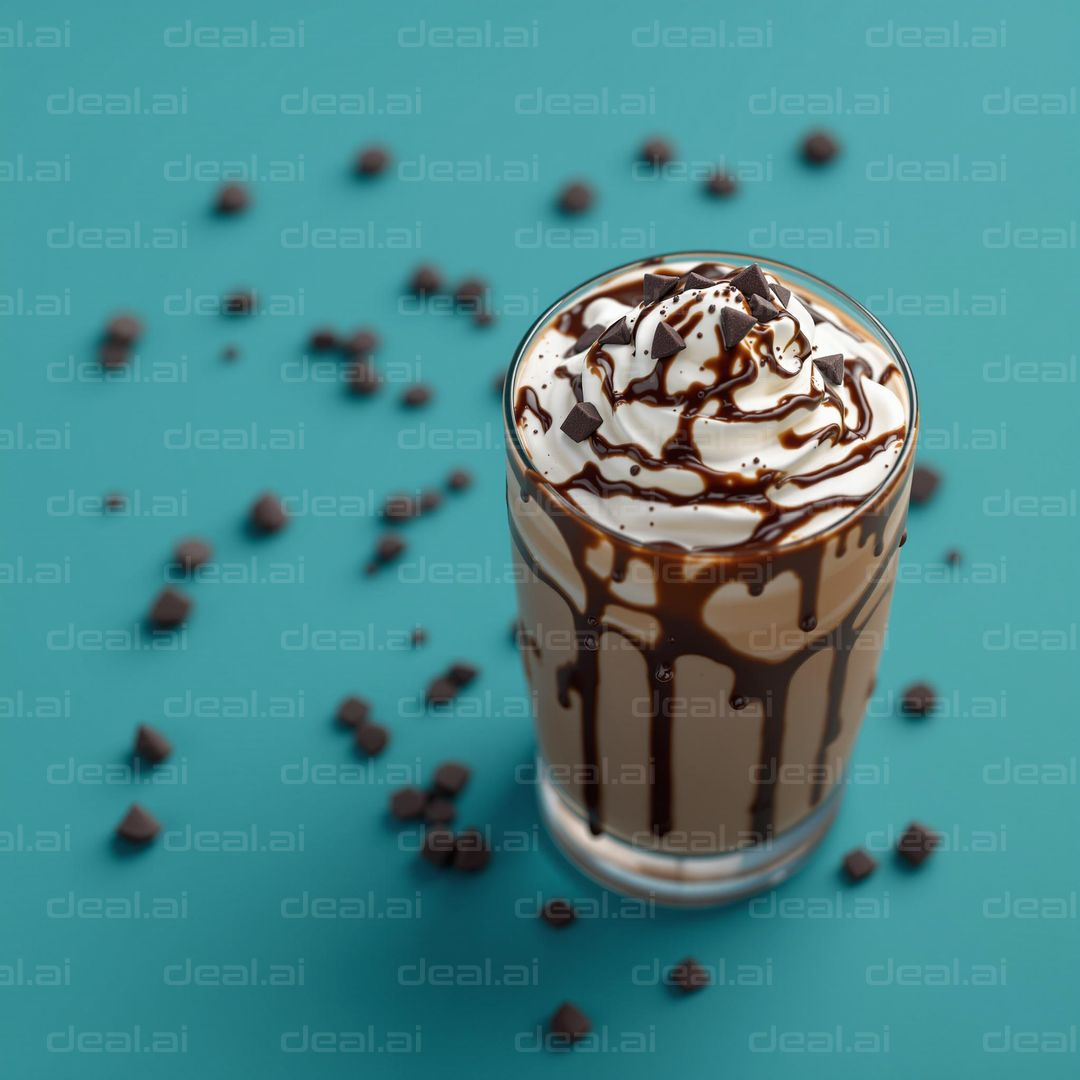 "Delicious Iced Mocha Treat"