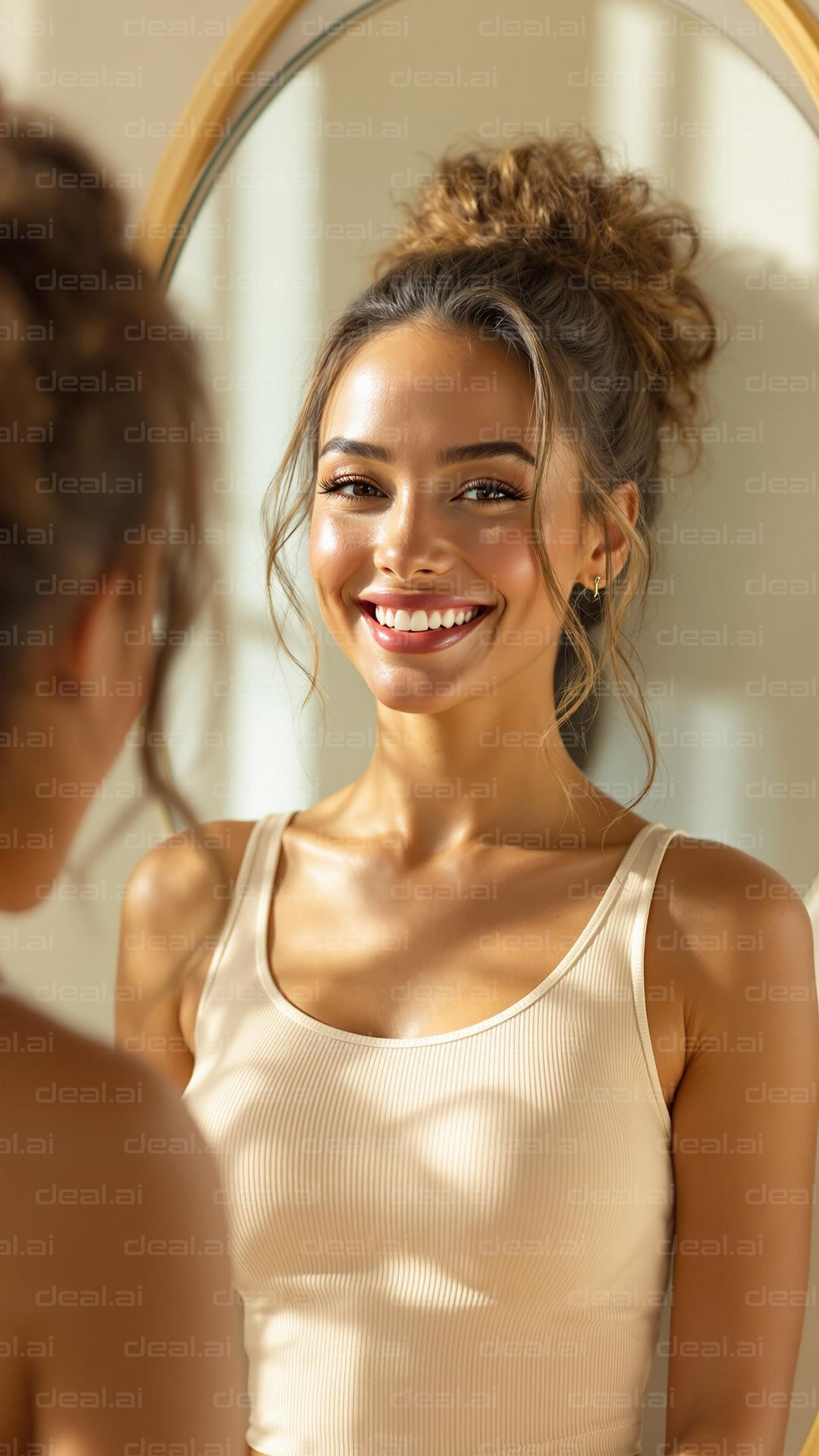 Reflecting a Radiant Smile