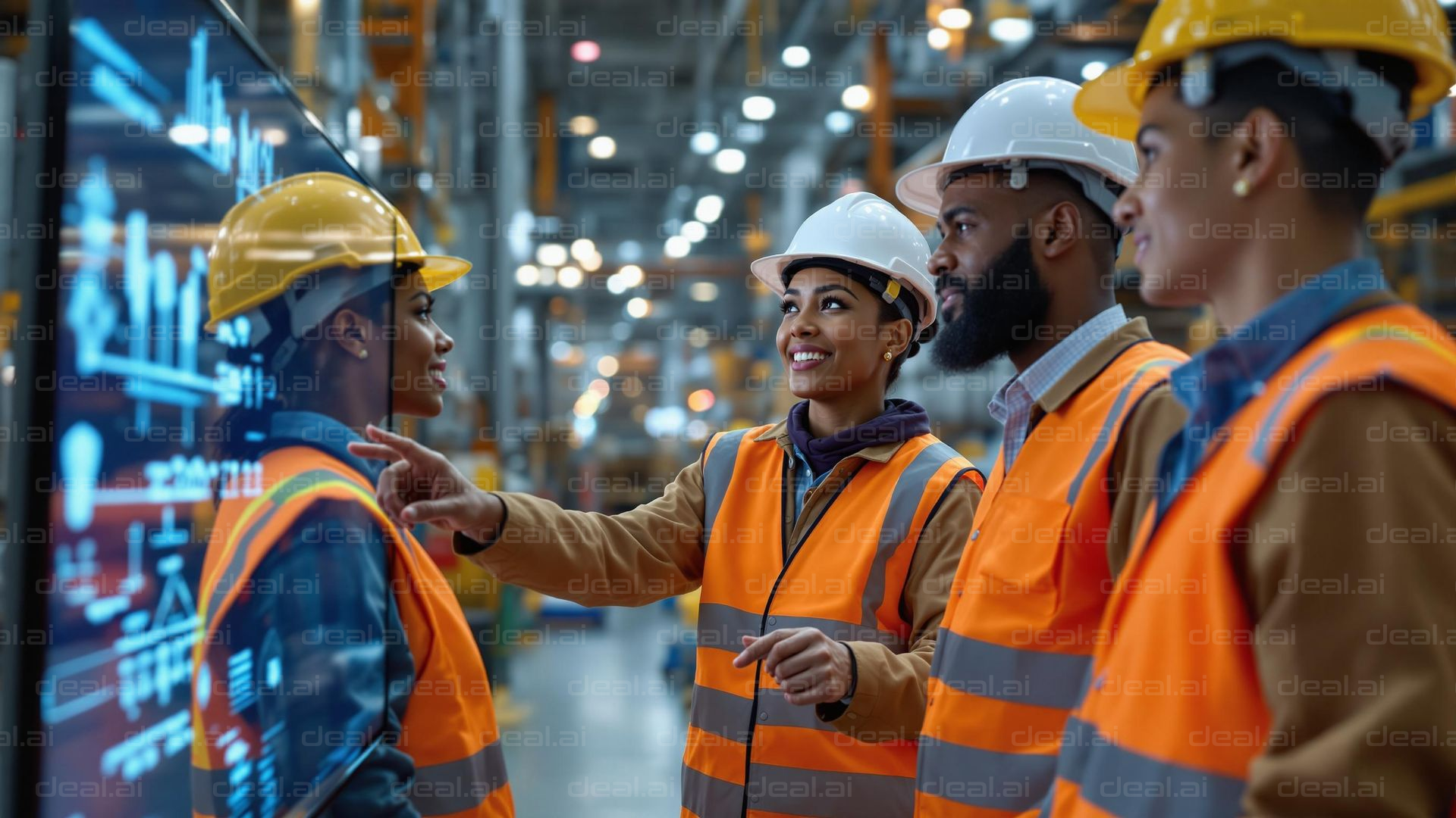Team Collaboration in High-Tech Factory