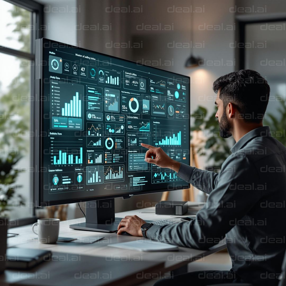 Analyzing Data on Interactive Display
