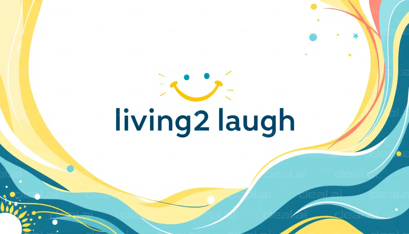 Living2 Laugh Logo Design