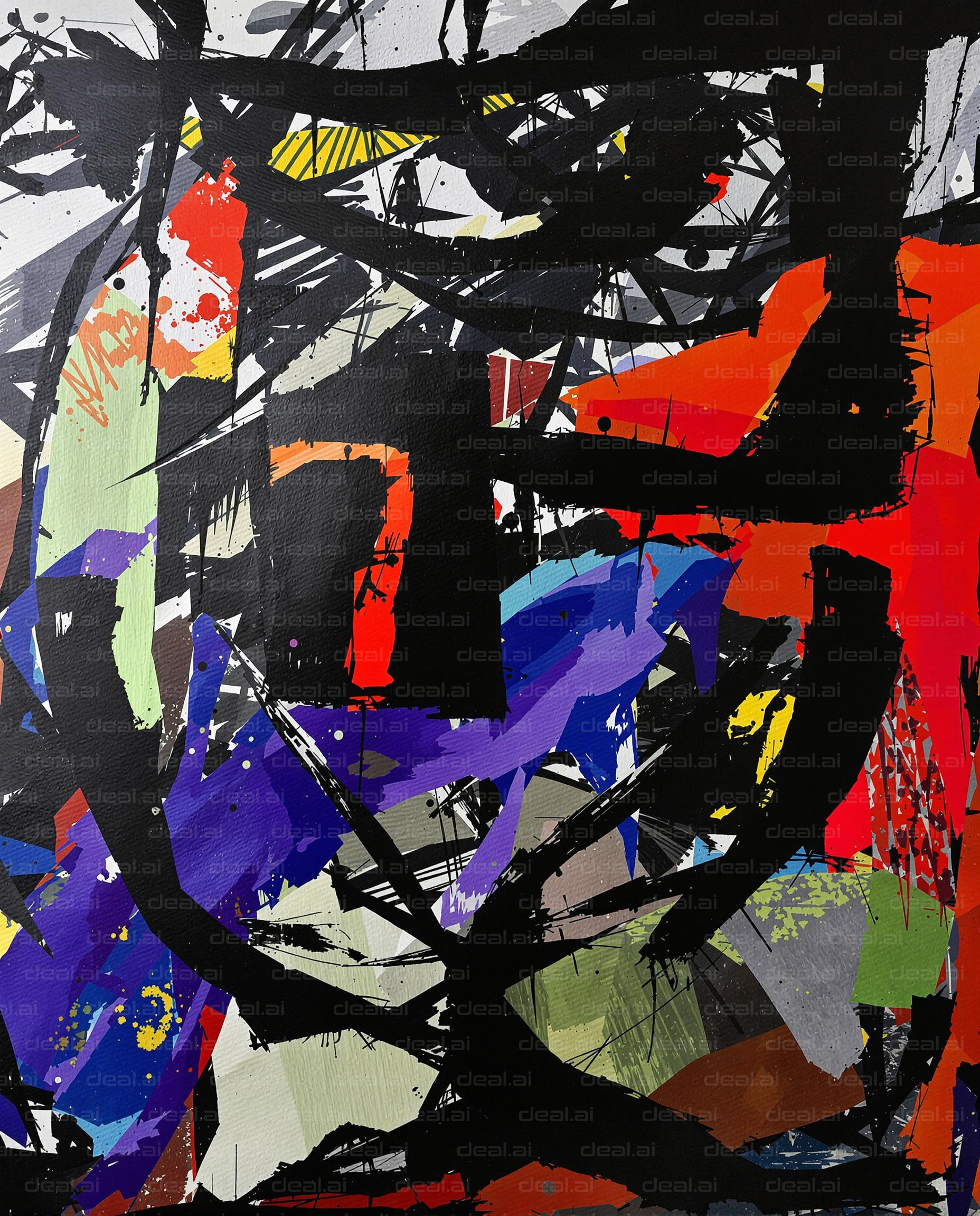 "Vivid Abstract Chaos"