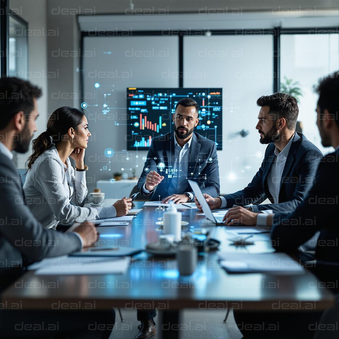 "Team Meeting on Data Strategy"