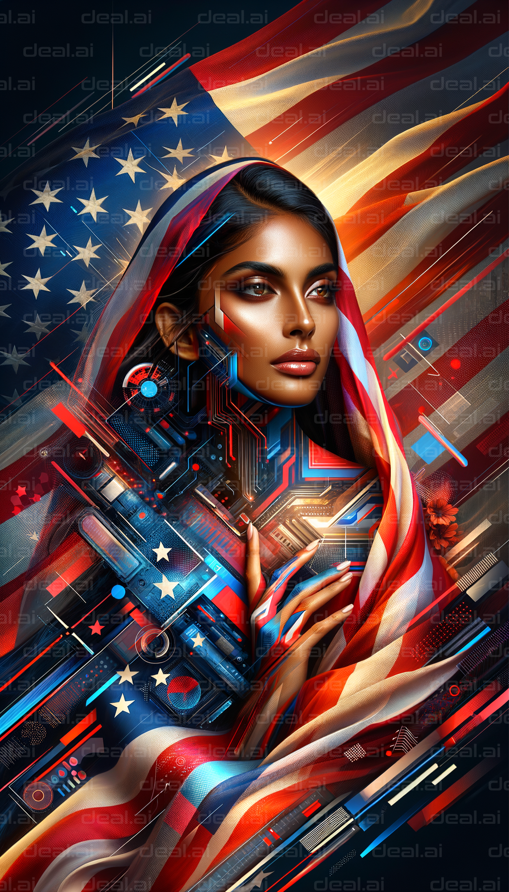 "Futuristic American Elegance"