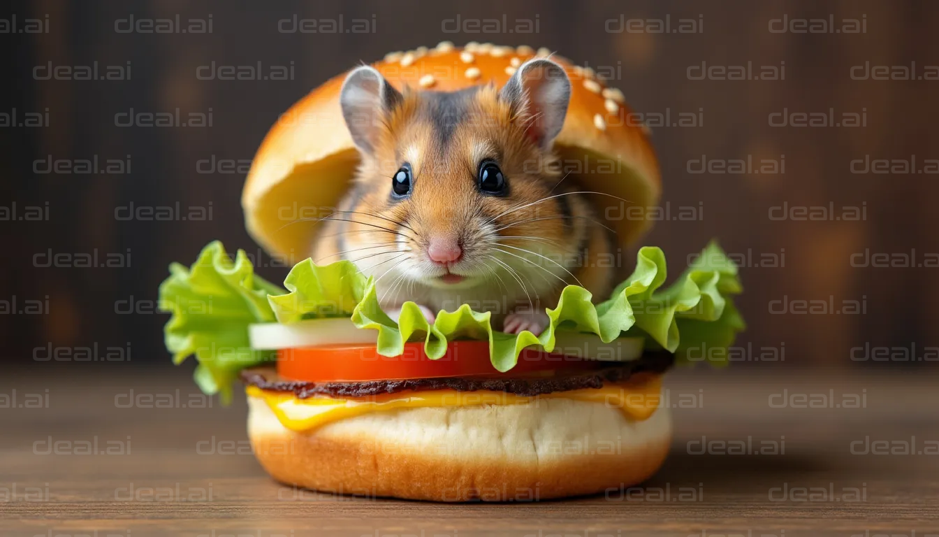 Hamster Burger Surprise!