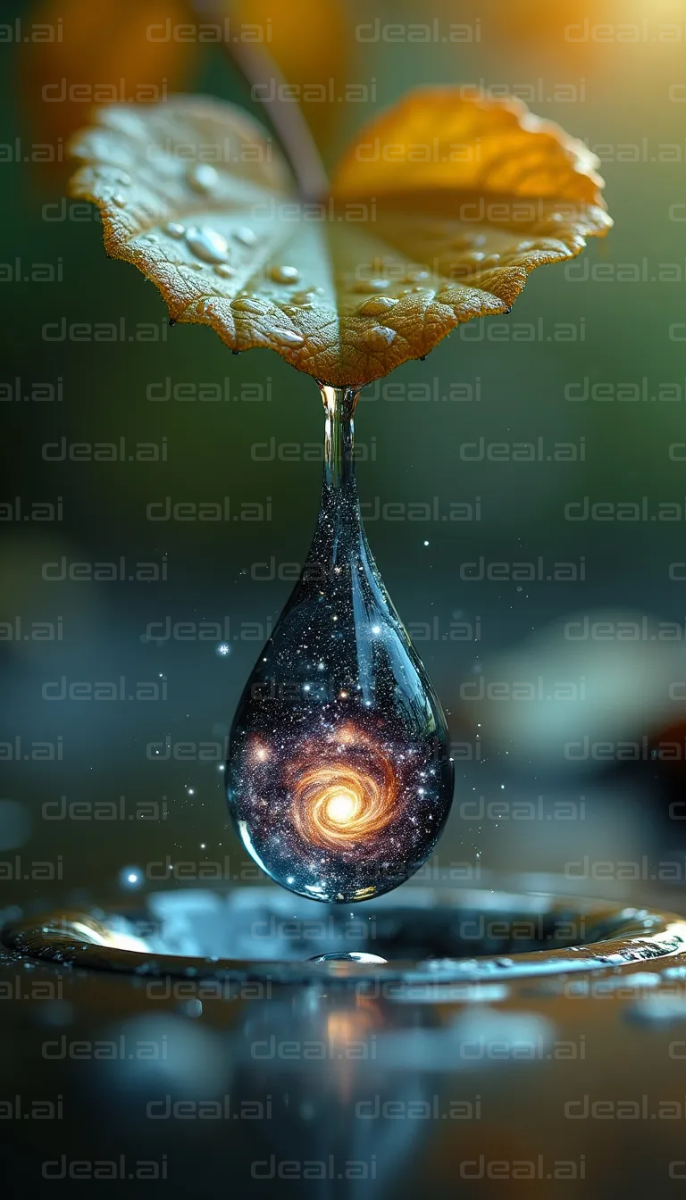"Universe Within a Droplet"