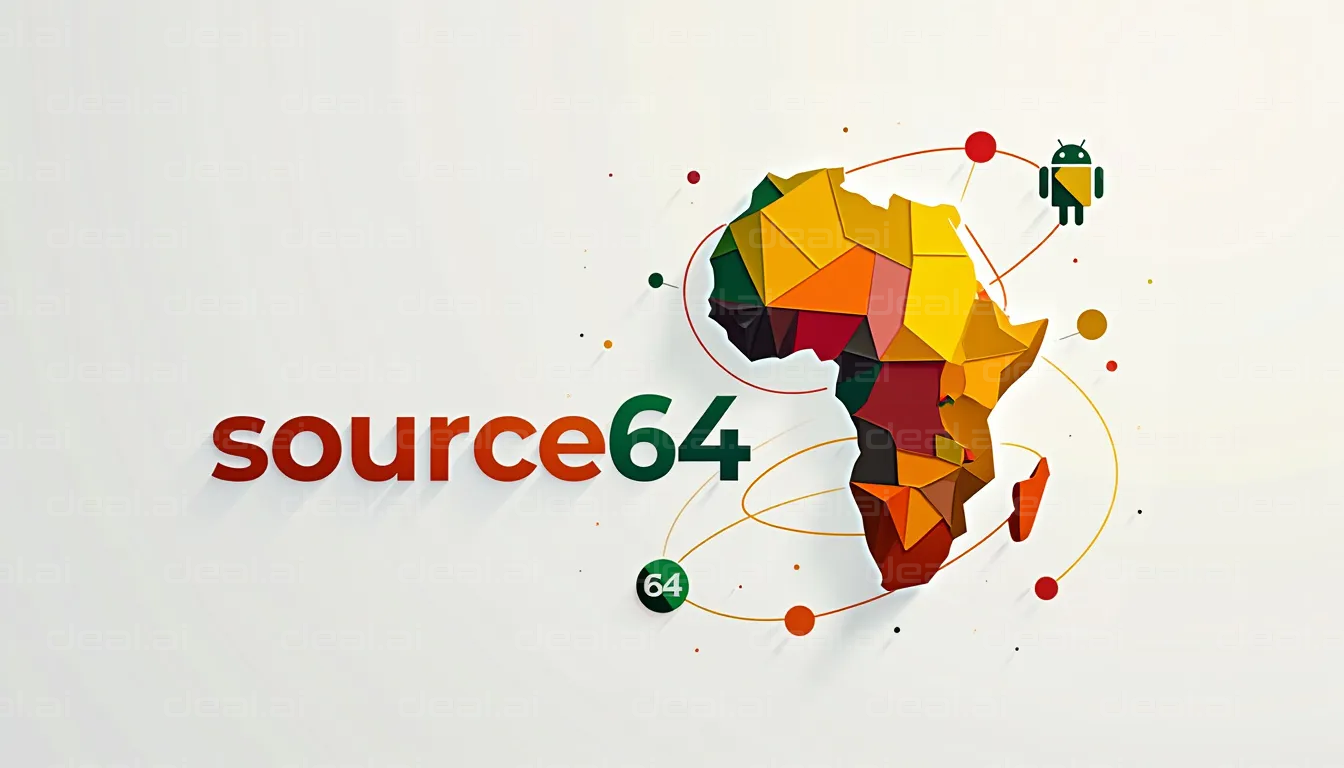 "Source64 Technology Logo Design"