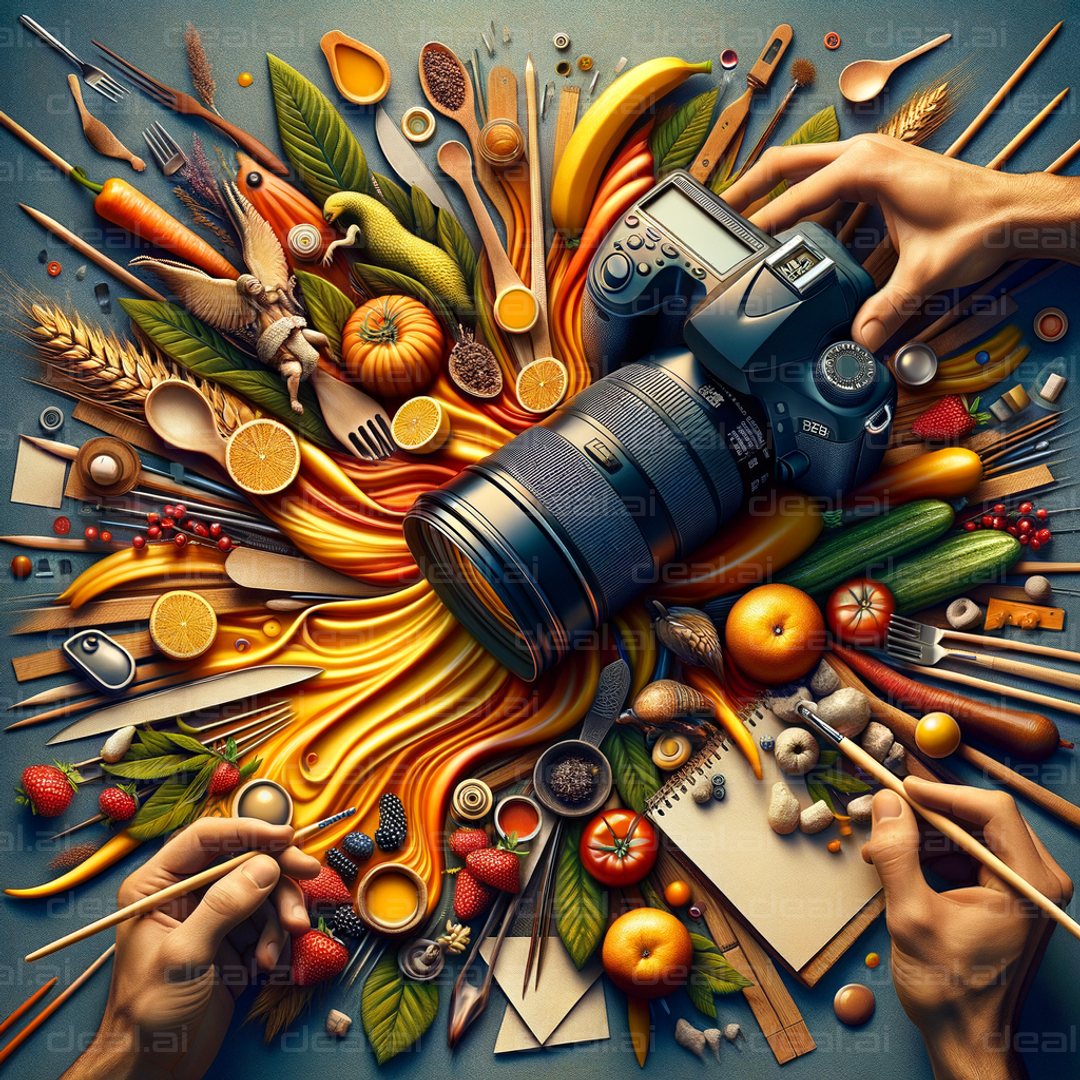 "Blend of Culinary & Photography Art"
