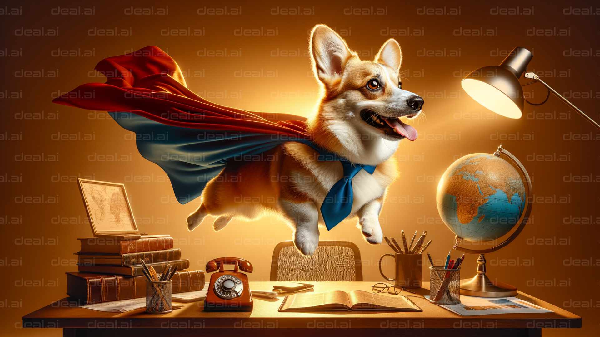 Super Corgi in Action!