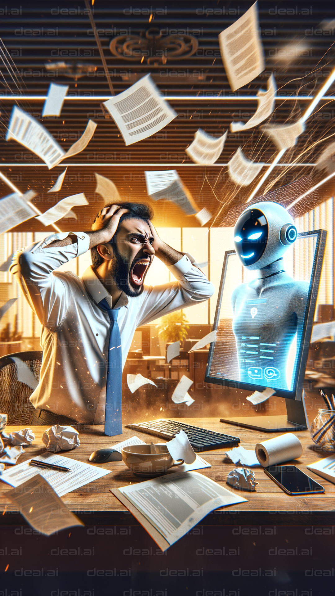 AI Office Chaos Unleashed