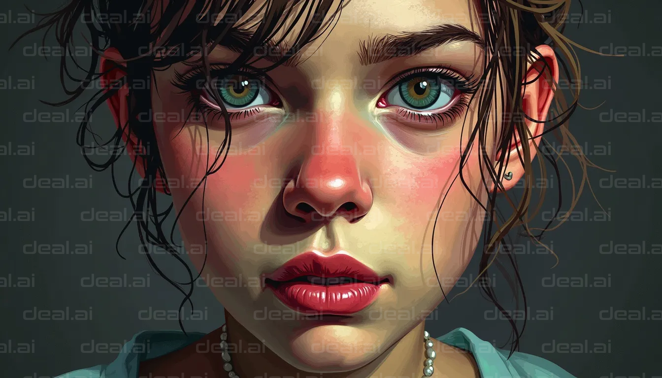 Vibrant Digital Portrait