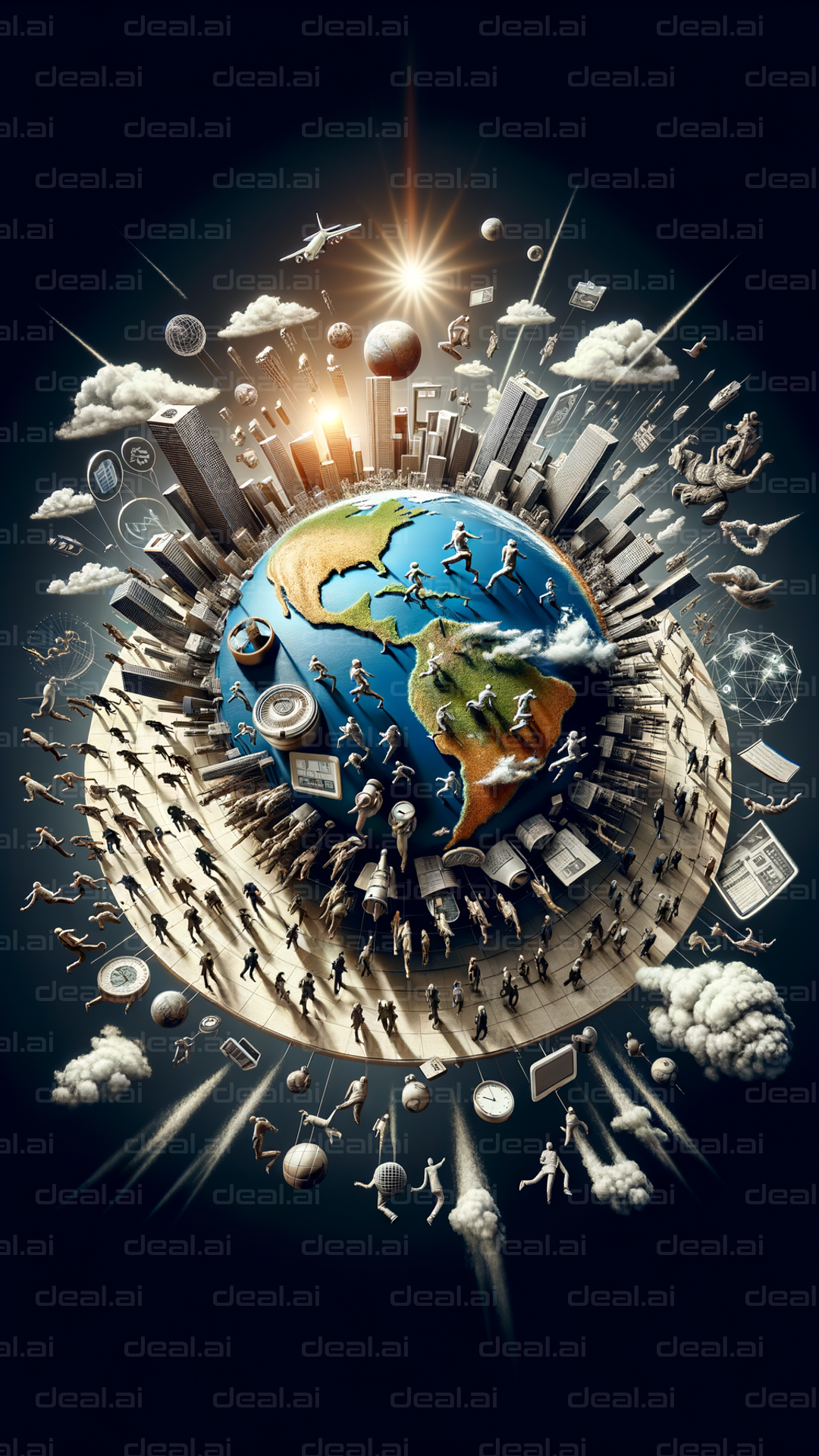 "Global Connectivity and Urban Life"