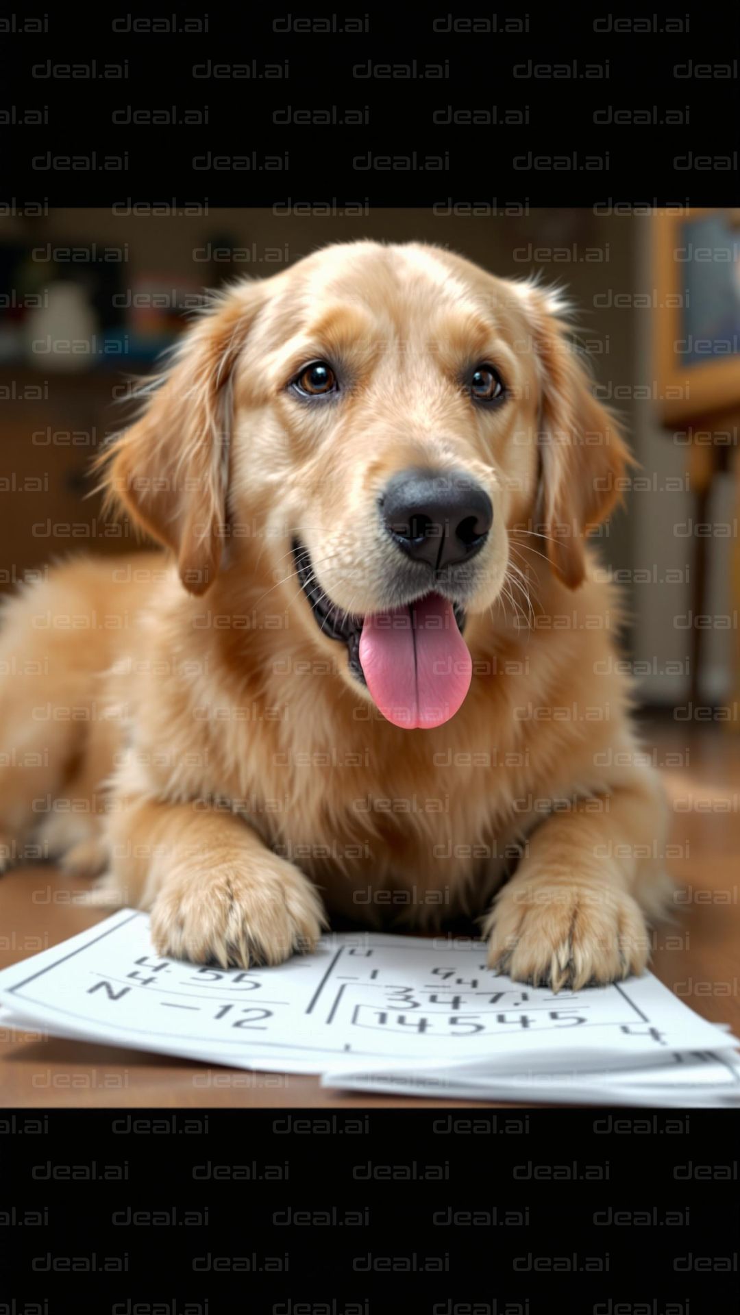 "Dog Solves Math Problems!"