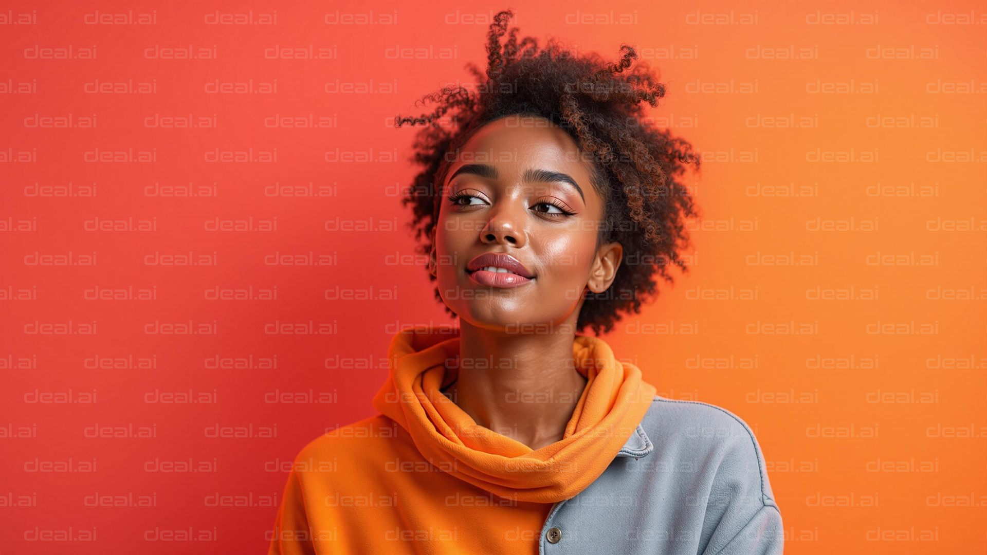 Colorful Confidence Portrait