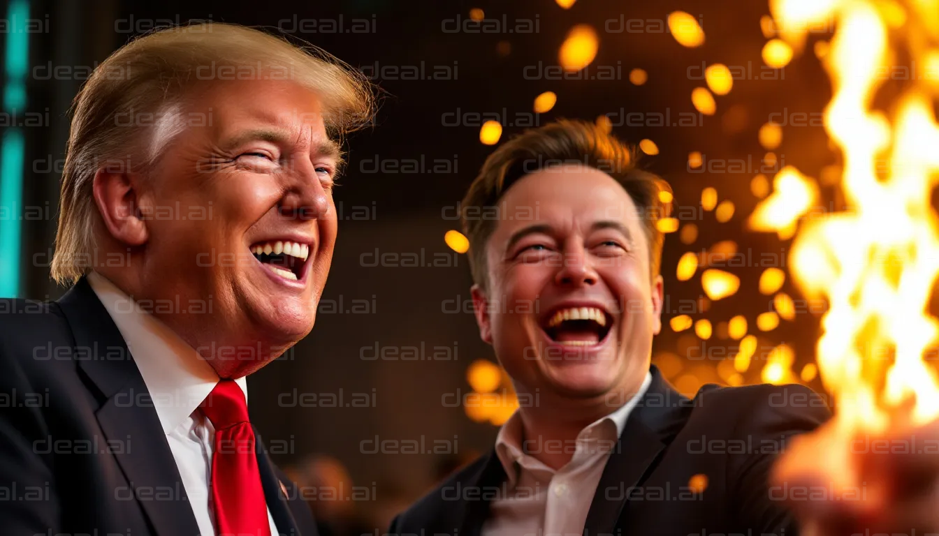 Laughter Amidst Sparks