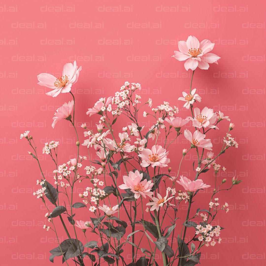 "Blossoming Pink Delight"
