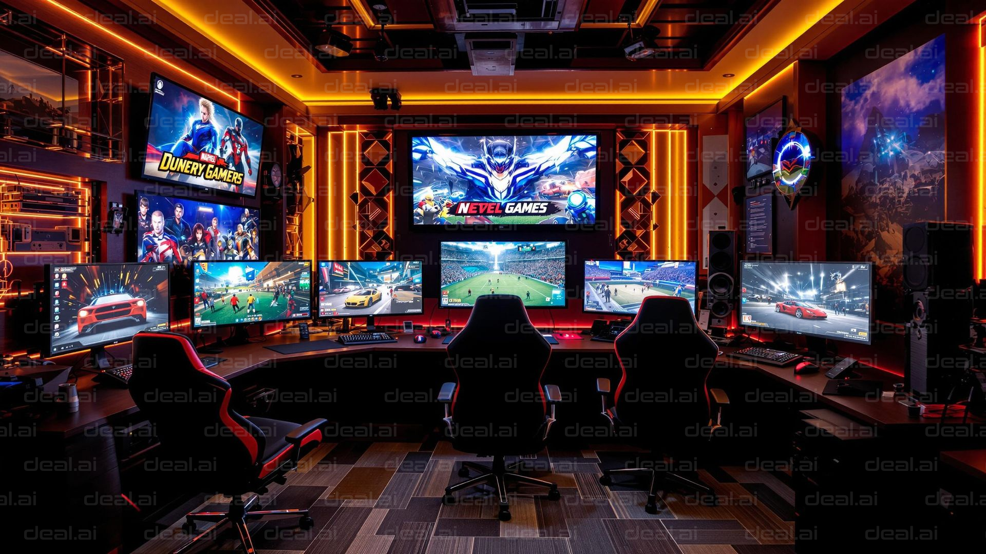 Ultimate Gaming Command Center
