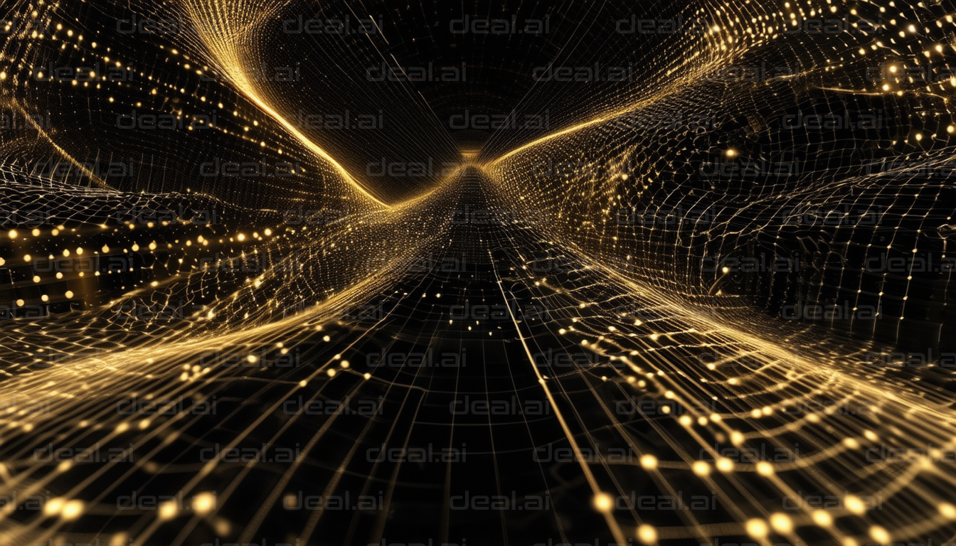 "Golden Data Waves in Cyberspace"