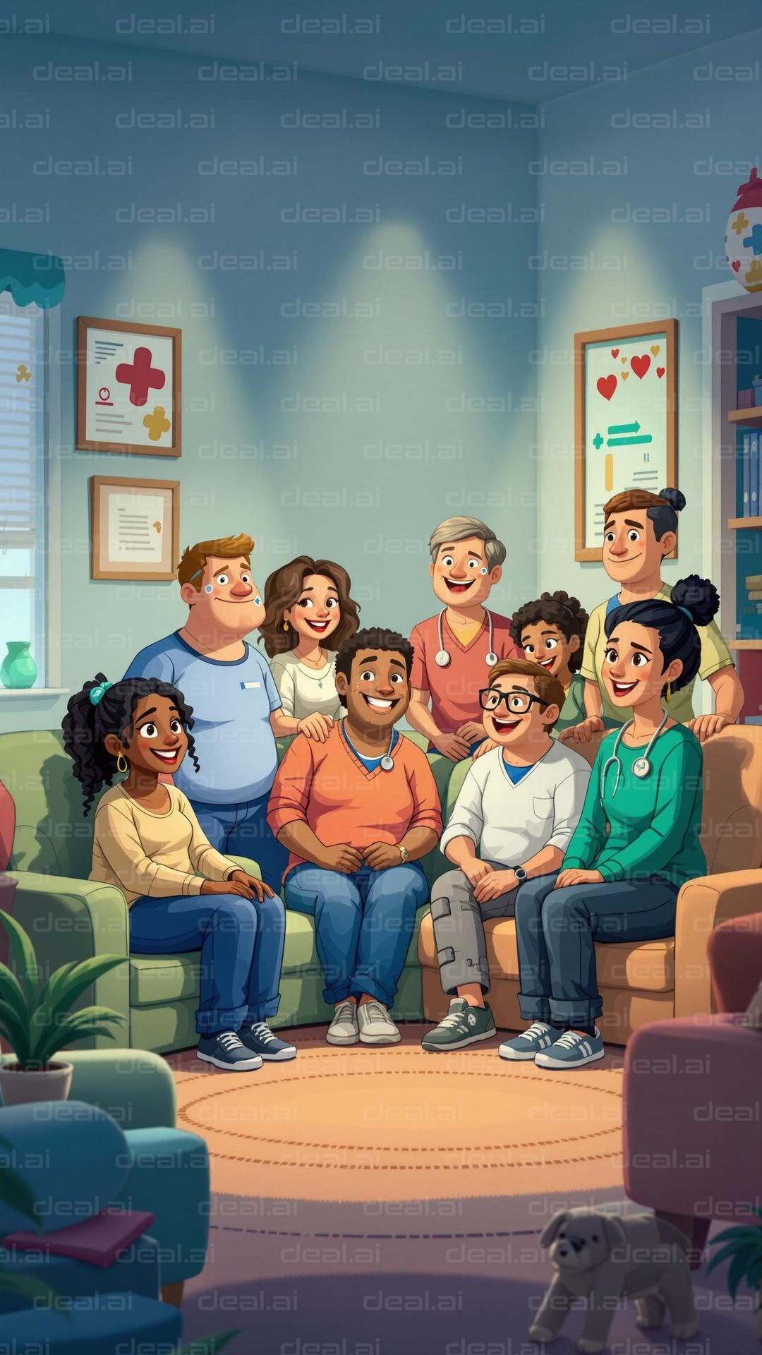 "Warm Smiles and Togetherness"