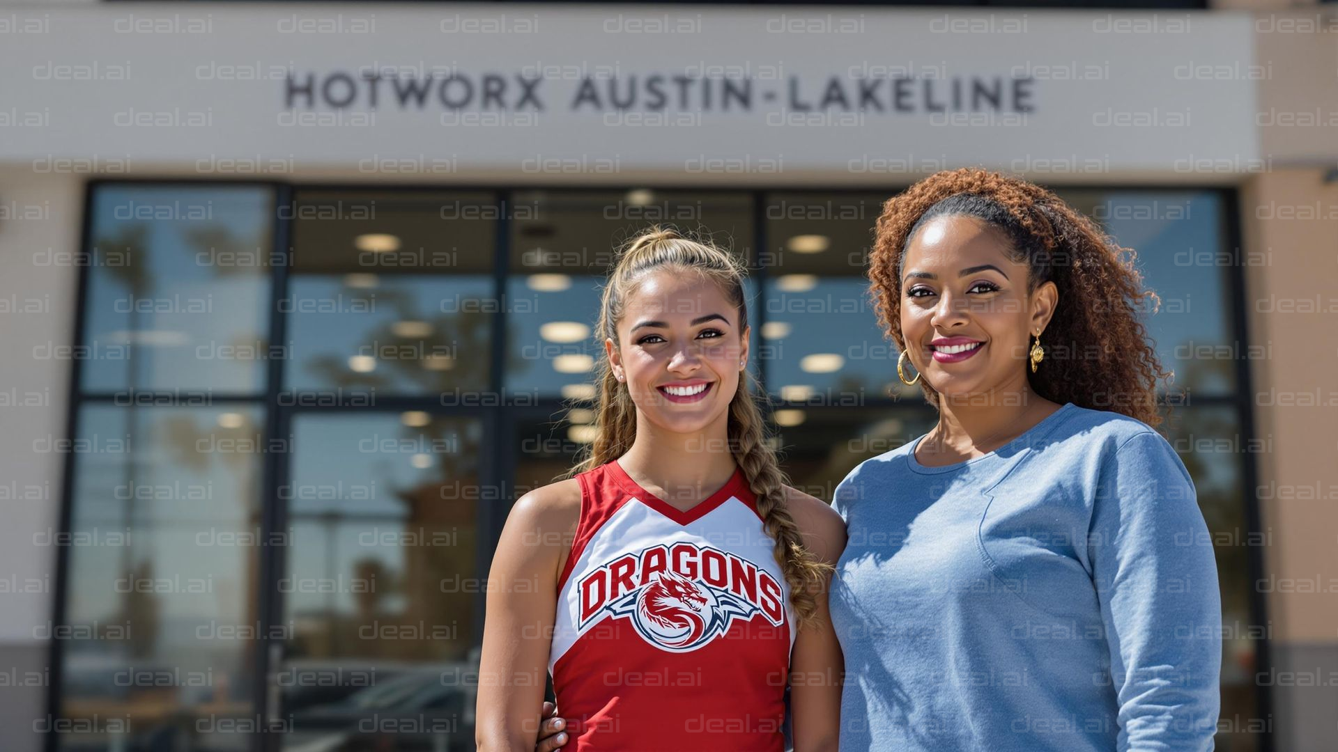 Smiling Outside Hotworx Studio