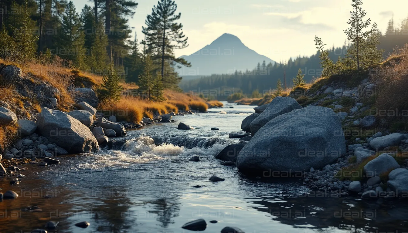 Mountain Stream Serenity