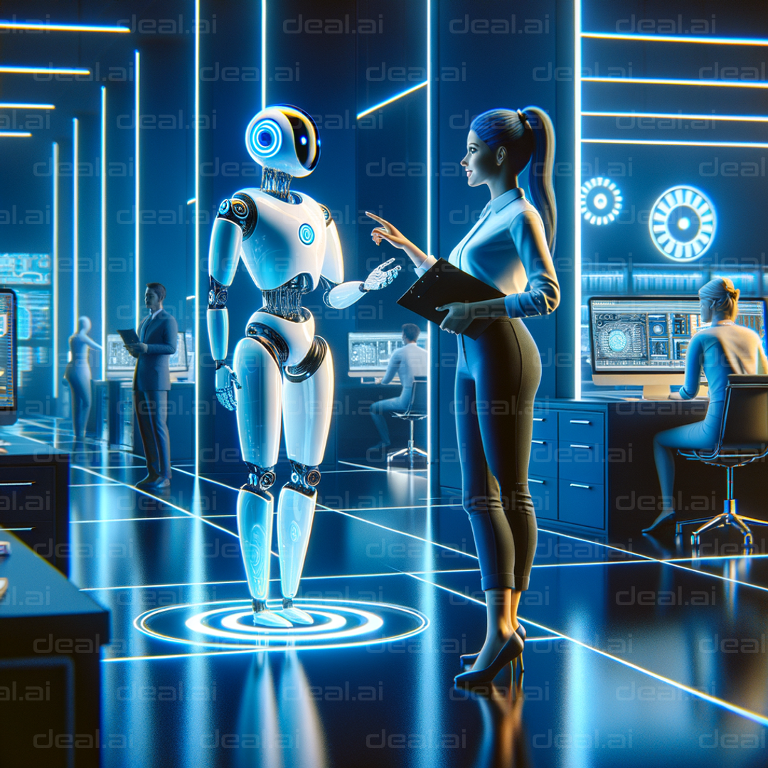 "Future Tech Collaboration Scene"