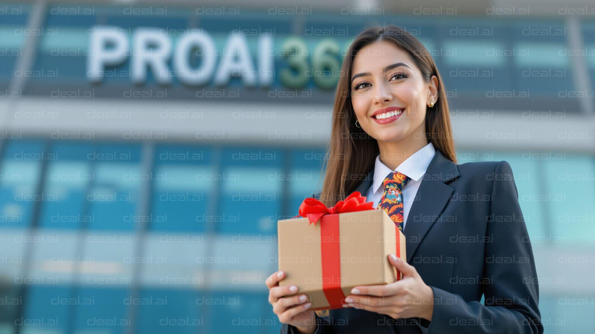 "Smiling Gift Presentation at PROAI360"