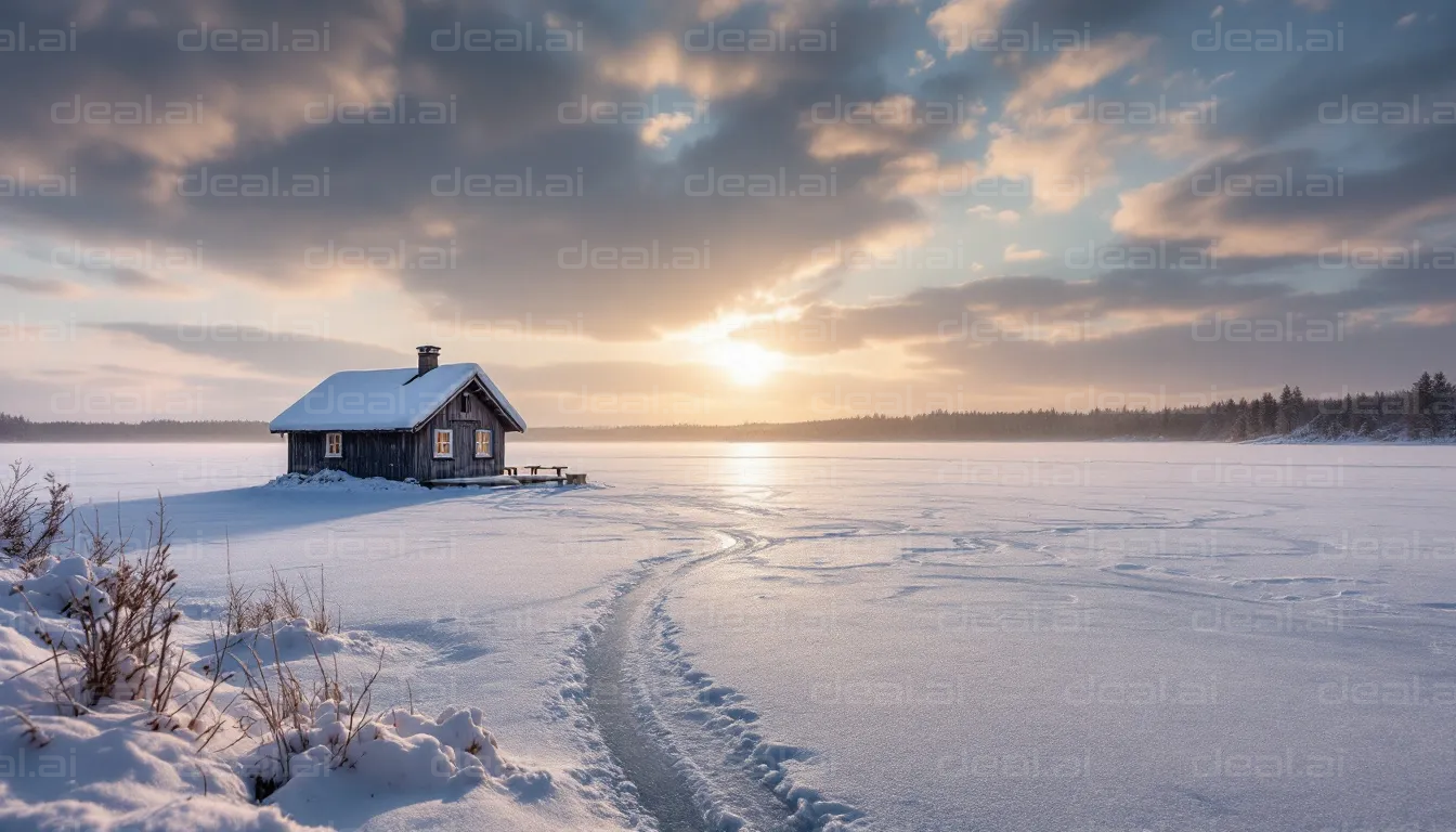 Cozy Cabin in Winter Wonderland