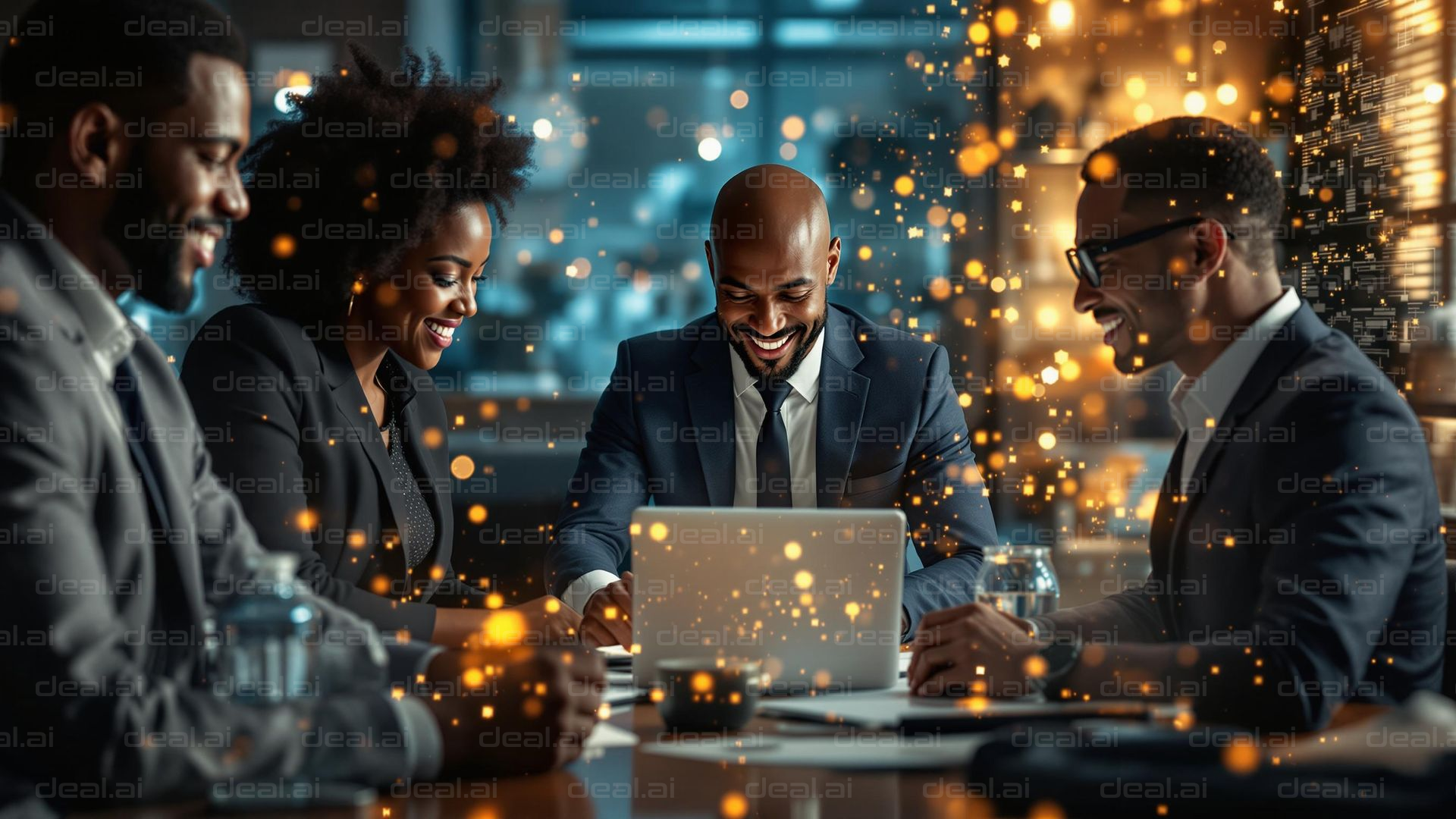 "Teamwork and Innovation Sparkle"