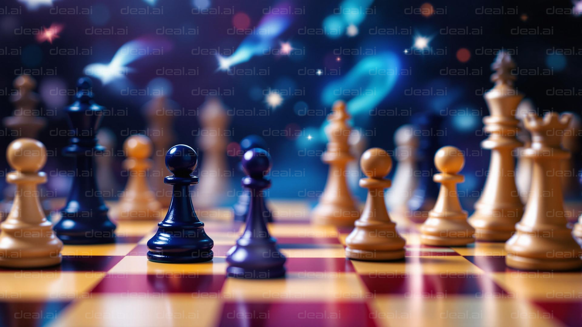 Starry Chess Battle: Strategic Moves