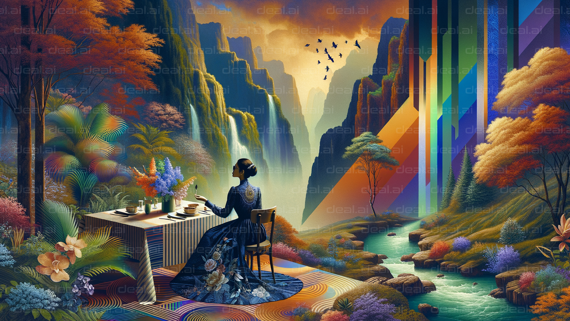 "Enchanted Valley Dining"