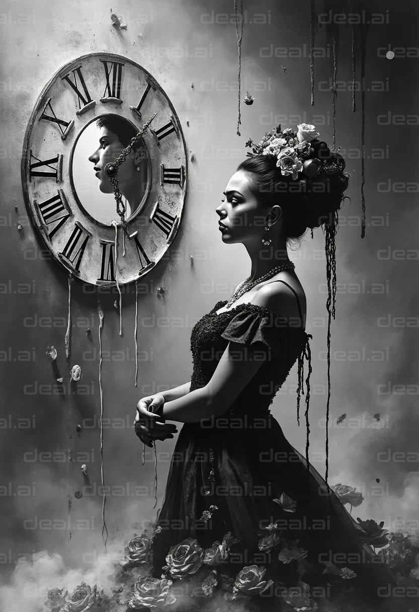 Timeless Reflection in Monochrome