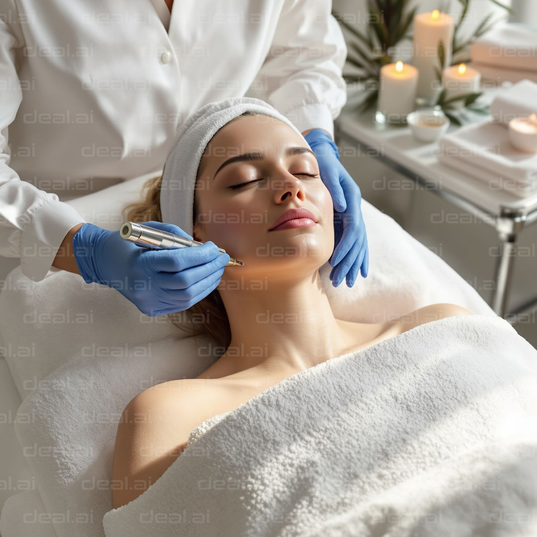 "Relaxing Skincare Treatment Session"