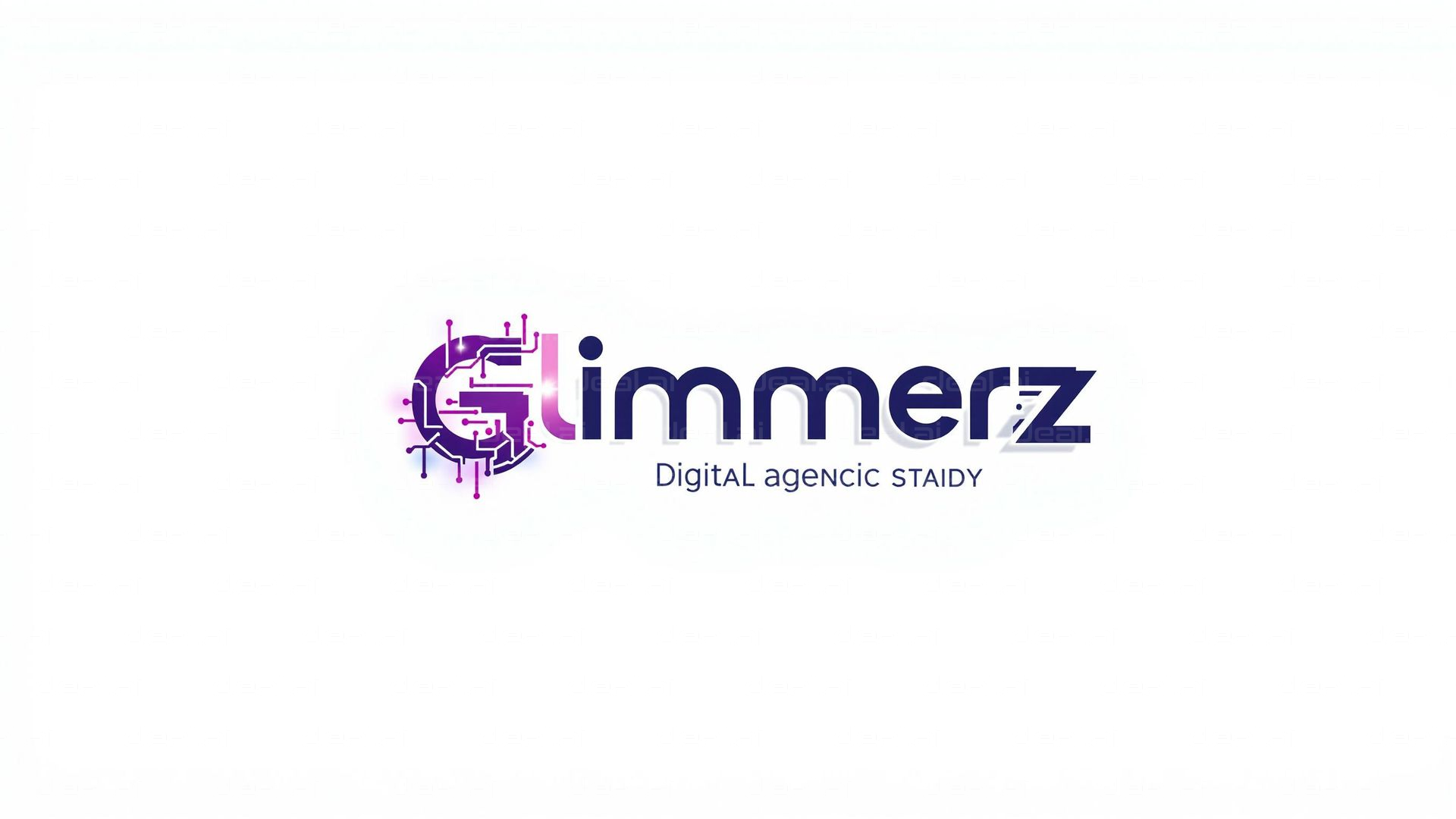 "Glimmerz Digital Agency Logo"