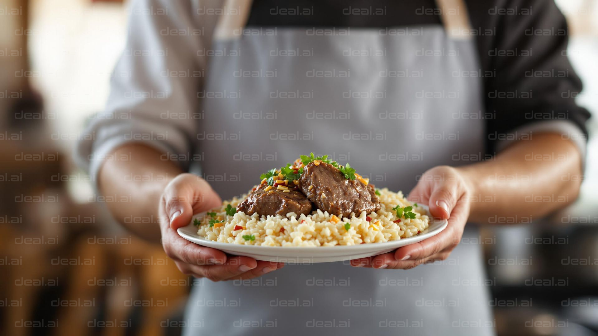 Delicious Meal Presentation
