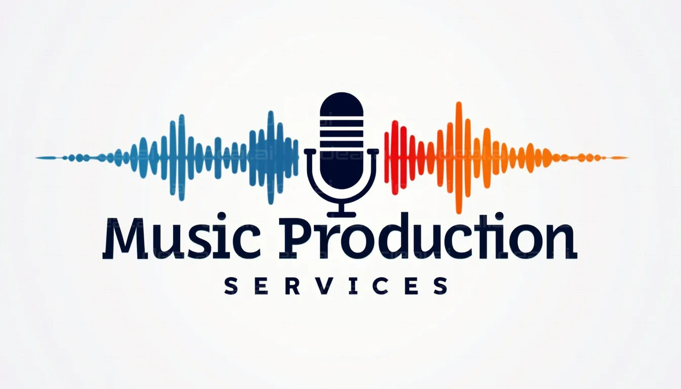 "Music Production Services Logo"