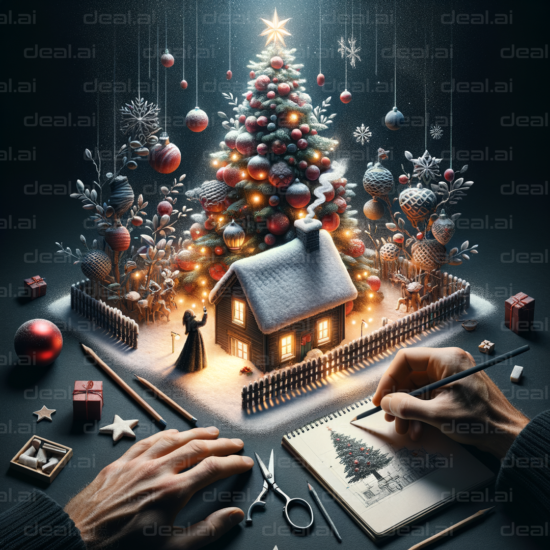 "Holiday Sketch to Winter Wonderland"