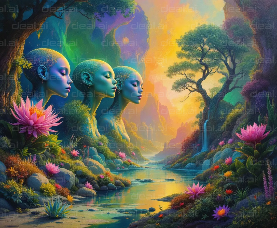"Enchanted Forest Guardians"