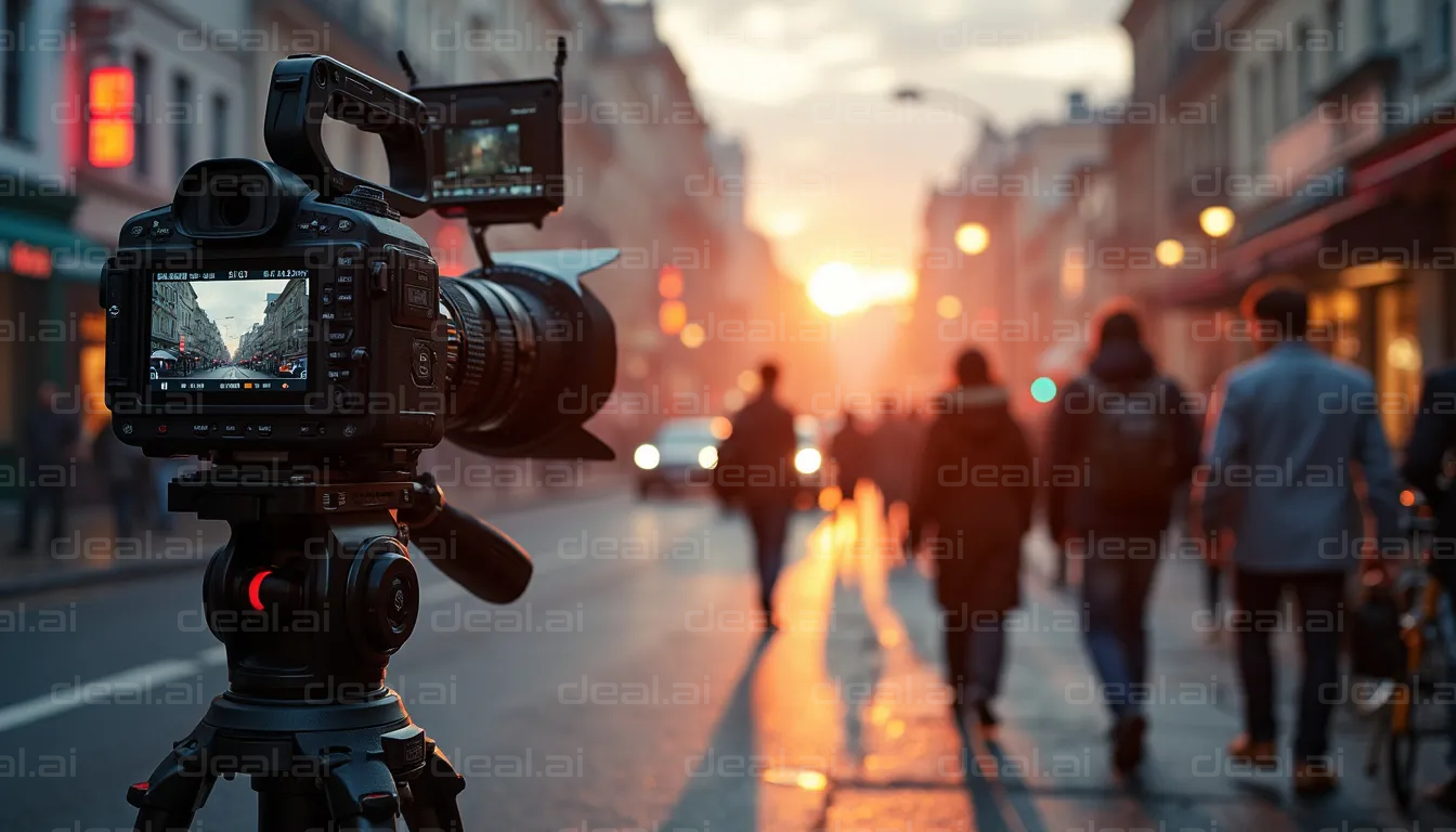 "Capturing the City's Golden Hour"